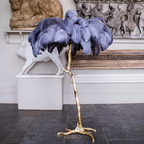 Dekorativ Skulpturel Gulvlampe - Moderne