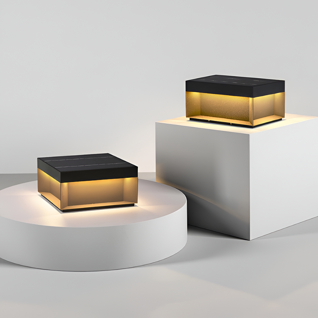 Minimalistisk Solcelle Udendørslampe - Moderne