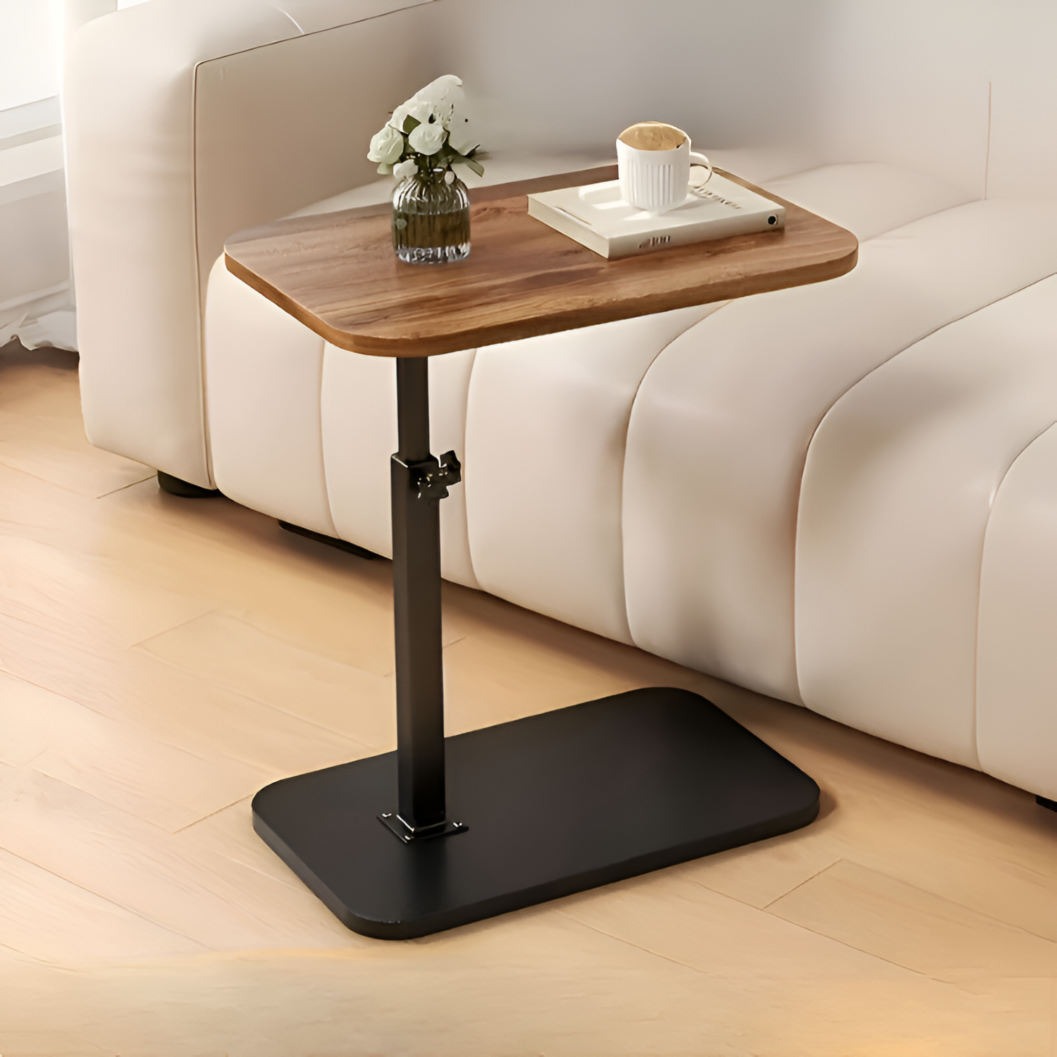 Minimalistisk Computerbord Sidebord - Justerbart