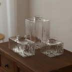 Tekstureret Glas Messing Pendellampe - Industriel
