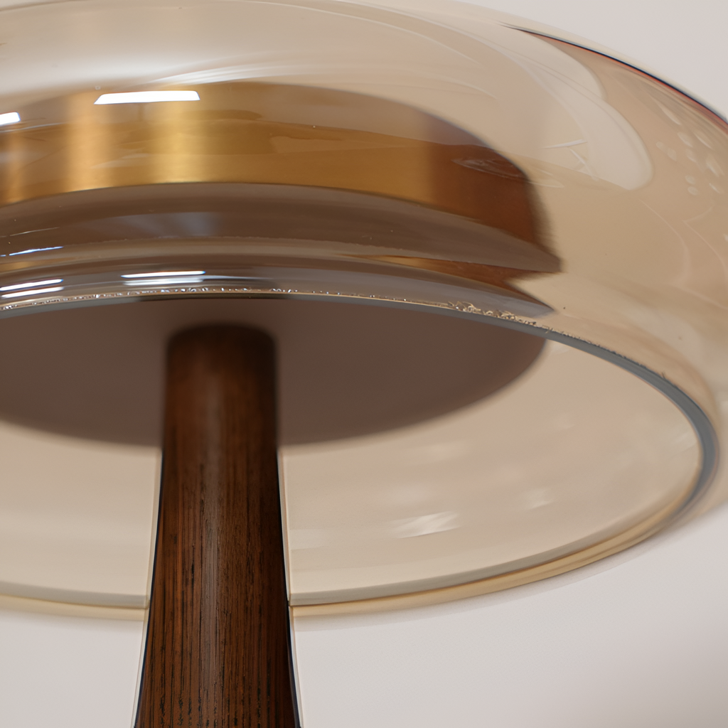 Mid-Century Mushroom Bordlampe - Dæmpbar