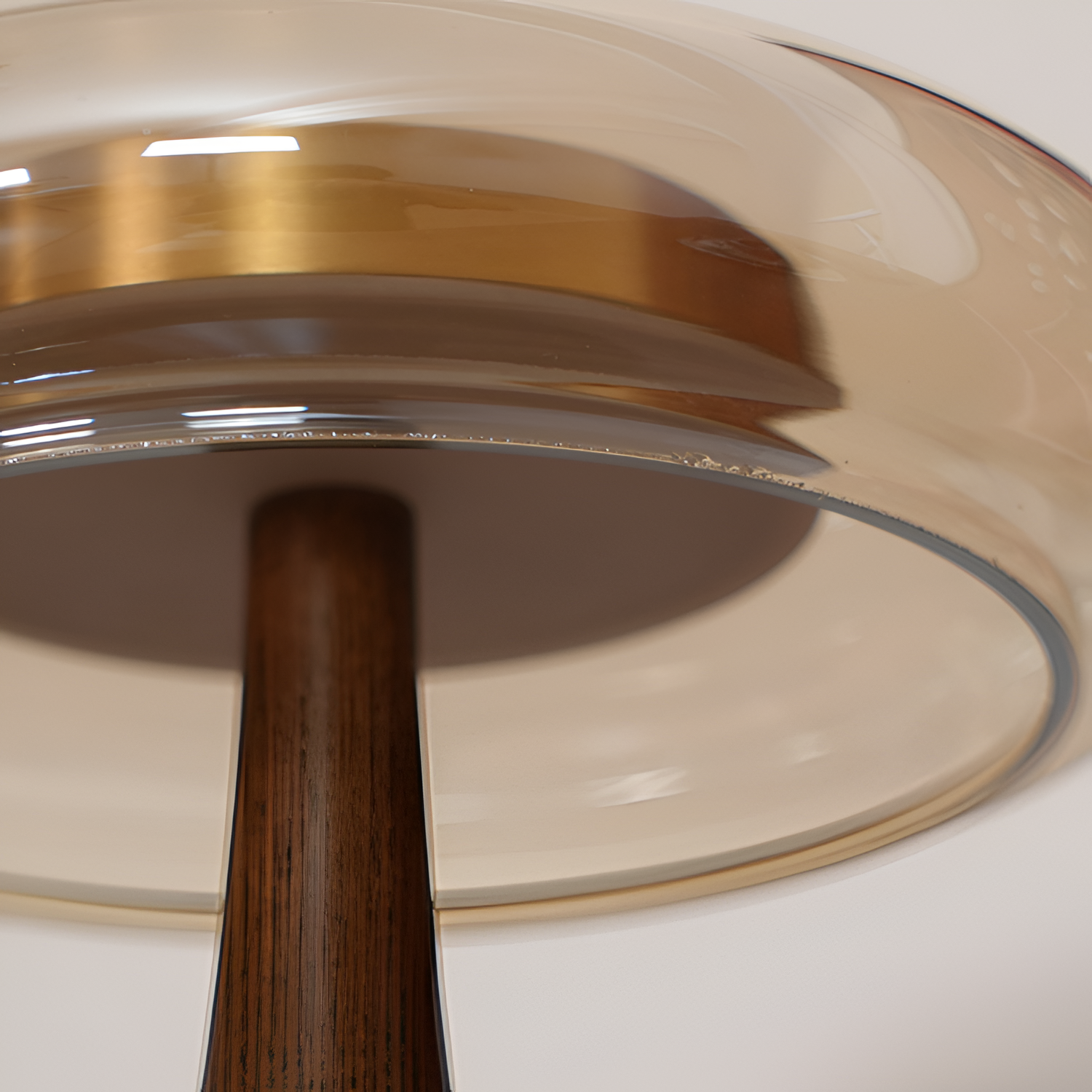 Mid-Century Mushroom Bordlampe - Dæmpbar