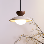 Tekstureret Industriel Pendel – Geometrisk