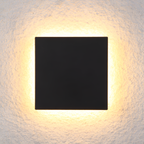 Minimalistisk Rund Væglampe - Moderne