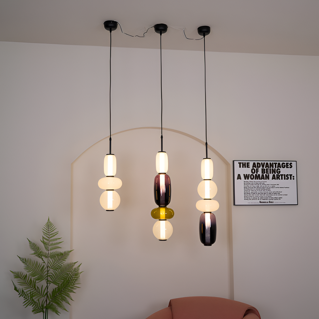 Sukkerglas Moderne Pendel - Dekorativ