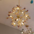 Botanisk Dekorativ Lysekrone - Justerbar