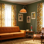 Mid-century Moderne Buegulvlampe - Justerbar