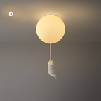 Ballonbjørn Loftlampe - Børneværelse Dekoration