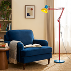 Memphis Industrial gulvlampe med flere arme – justerbar