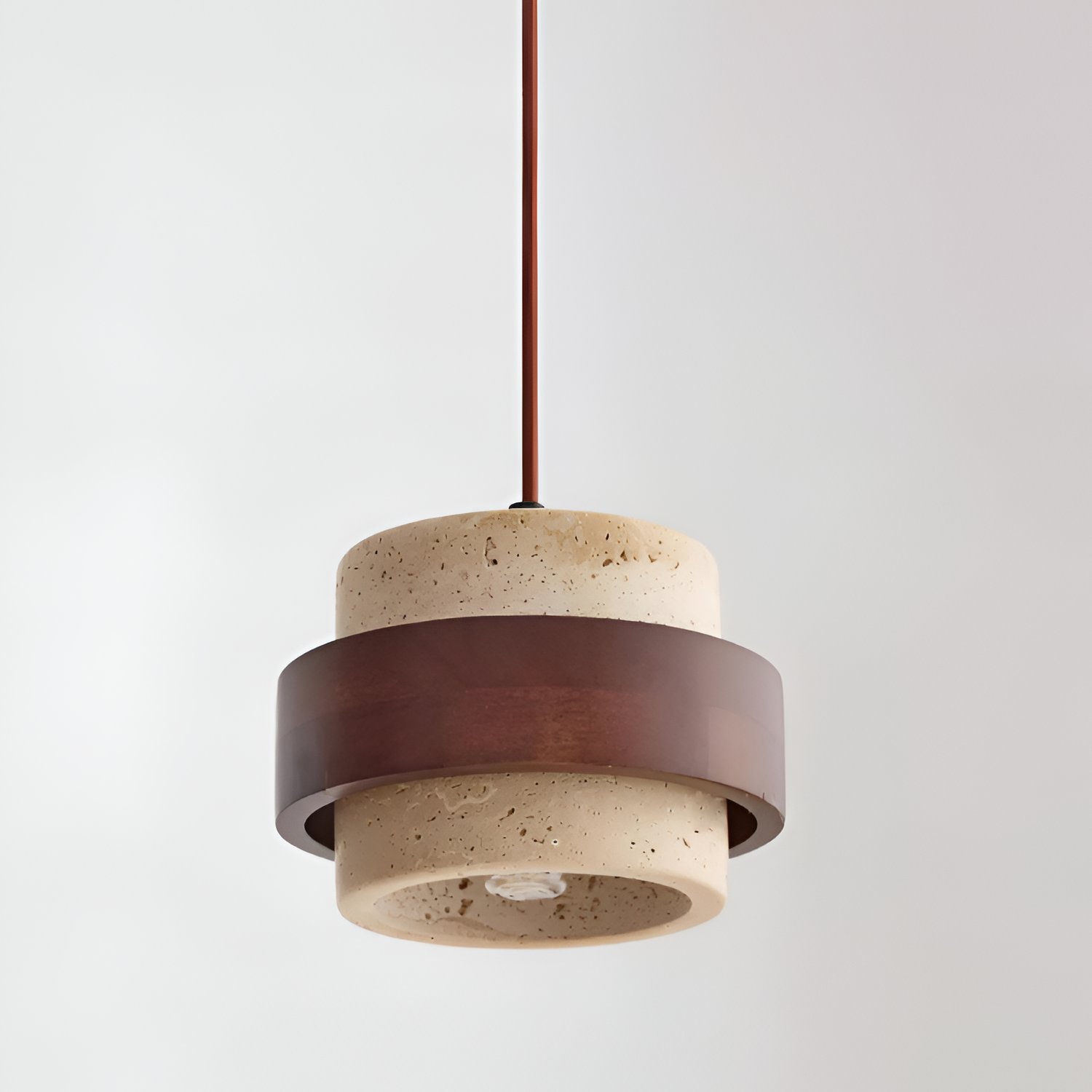 Tekstureret Minimalistisk Multi-lampe Pendel – Industriel