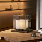 Minimalistisk Geometrisk Bordlampe - Industriel