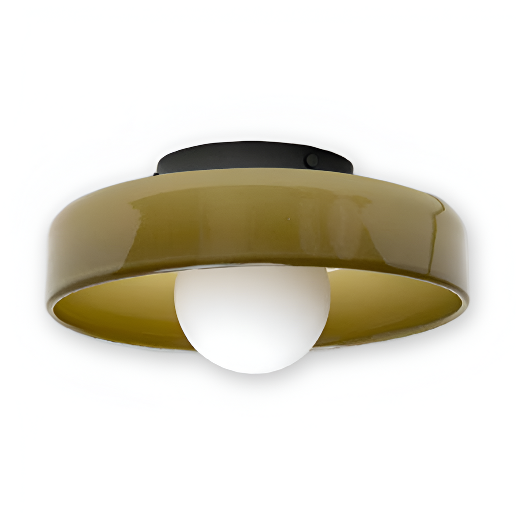 Minimalistisk Blank Plafond Loftslampe - Flushmount