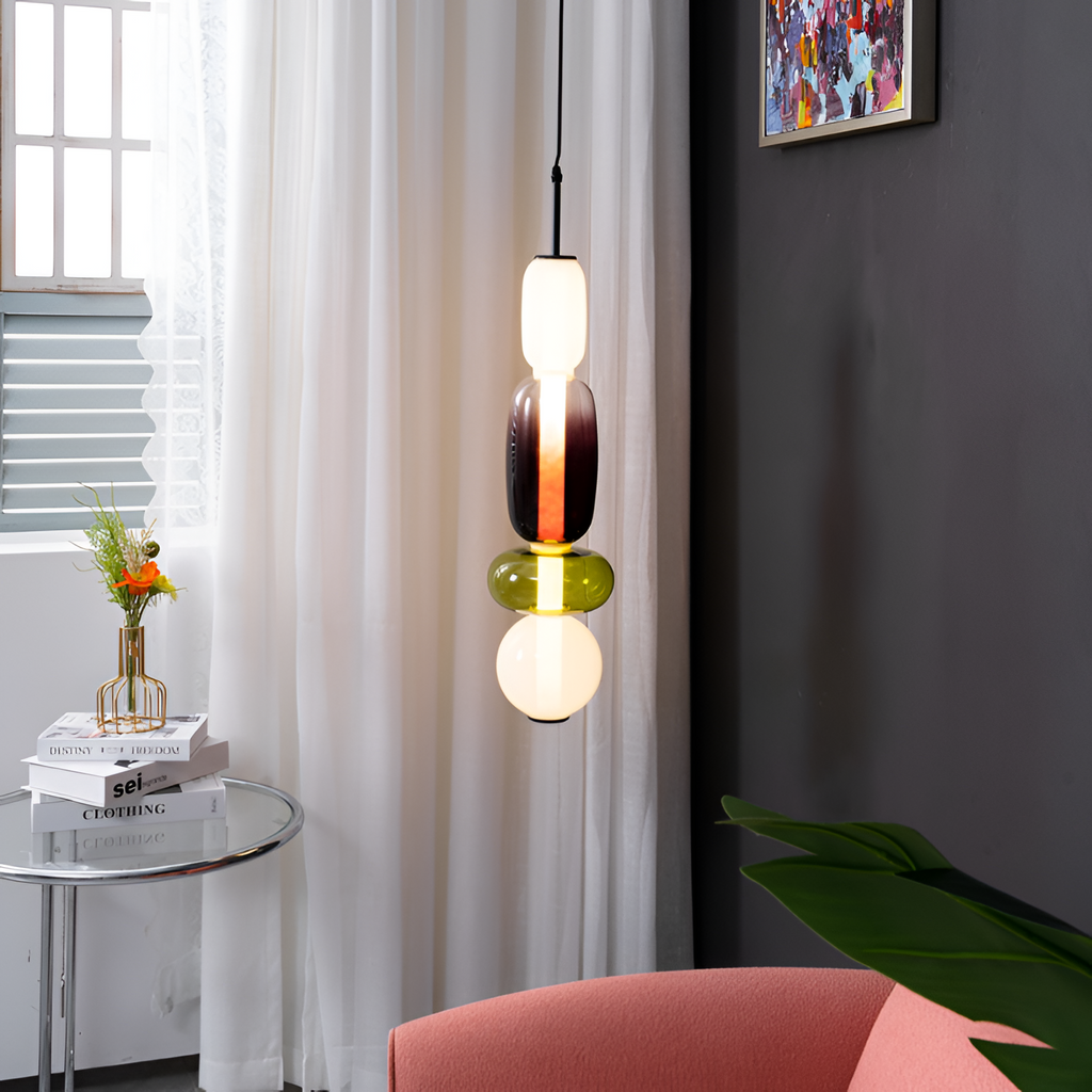 Sukkerglas Moderne Pendel - Dekorativ