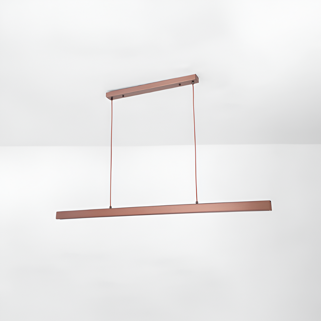 Minimalistisk Lineær Pendellampe - Strømlinet