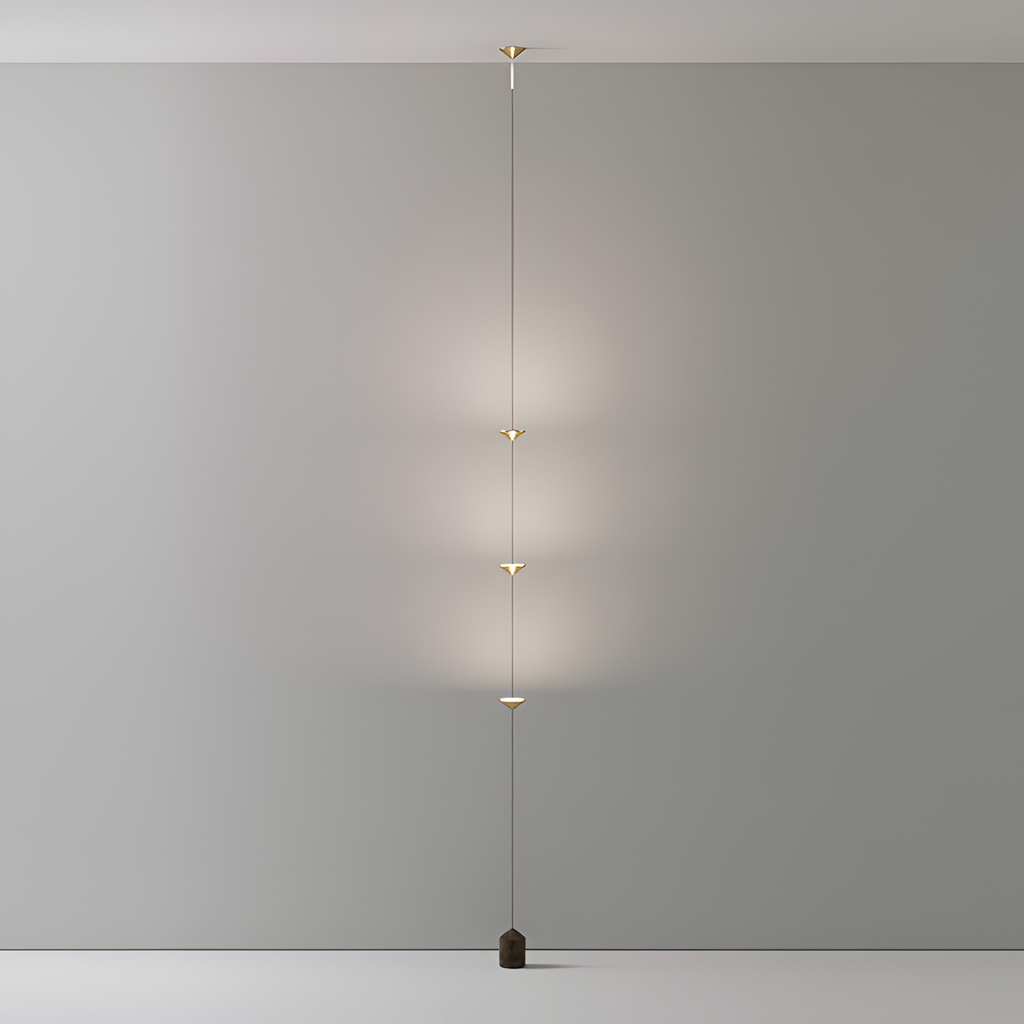 Minimalistisk Soreluna Gulvlampe - Justerbar