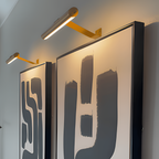 Minimalistisk Slank Billedlampe - Justerbar