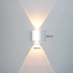 Moderne LED-væglampe – justerbar belysning