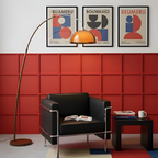 Mid-century Moderne Buegulvlampe - Justerbar