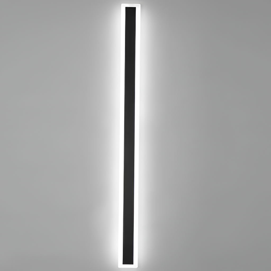 Minimalistisk Lineær Væglampe - Moderne Vertikal Belysning