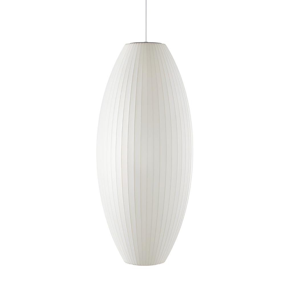 Mid Century Stil Pendellampe - Ribbet Ellipse