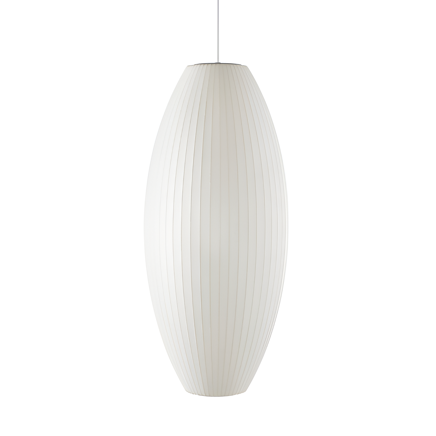 Mid Century Stil Pendellampe - Ribbet Ellipse