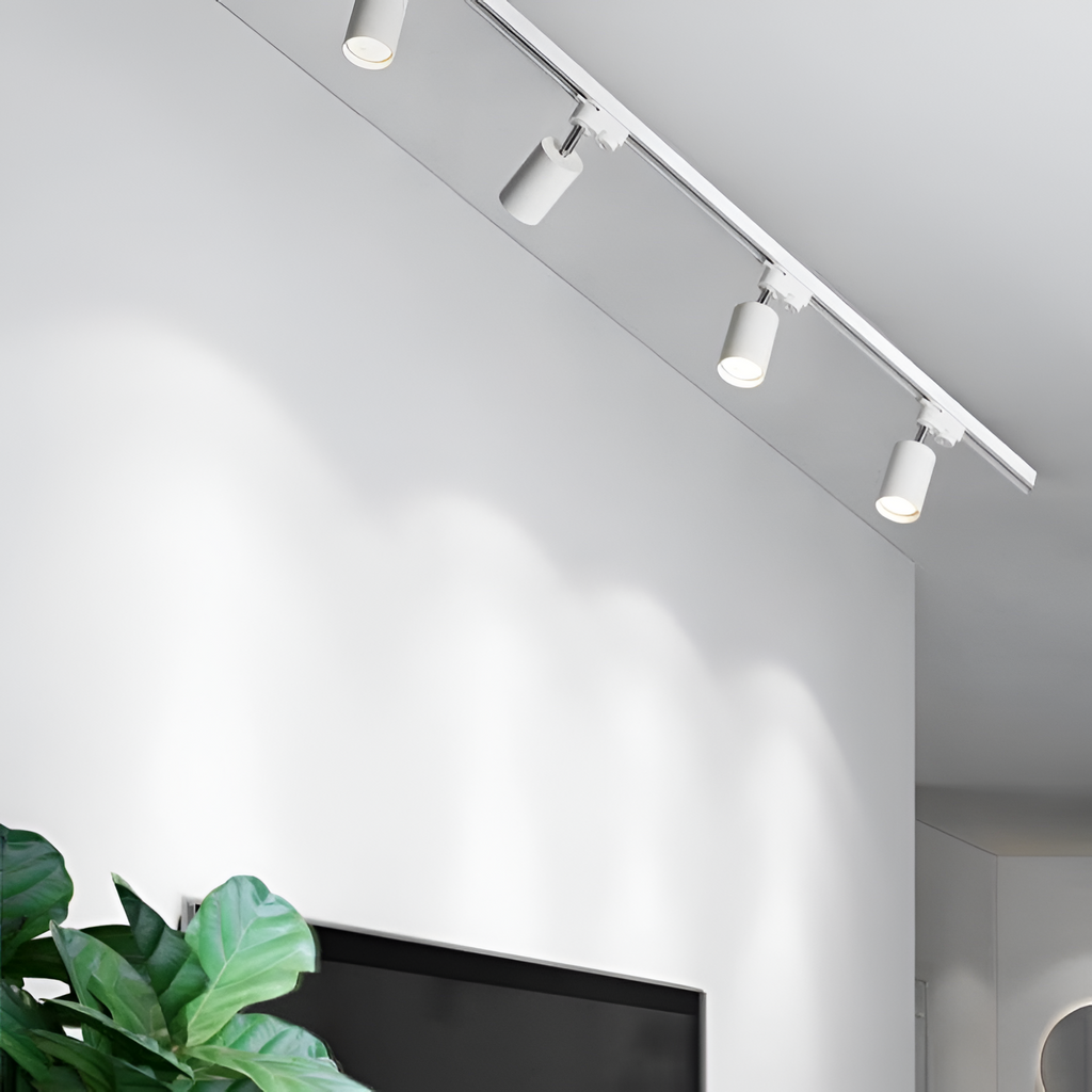 Minimalistisk Justerbart Skinnespot - Roterbar