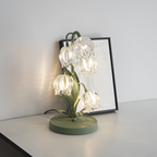 Organisk Botanisk Bordlampe - Dæmpbar