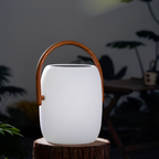 Minimalistisk bærbar lanterne lampe - solcelledrevet