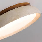 Travertine Minimalistisk Loftlampe - Dæmpbar