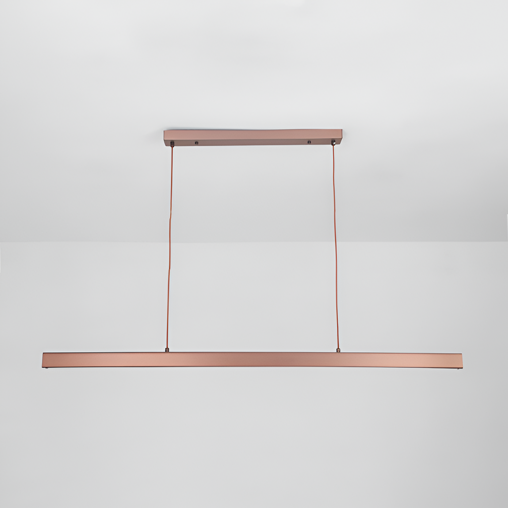 Minimalistisk Lineær Pendellampe - Strømlinet