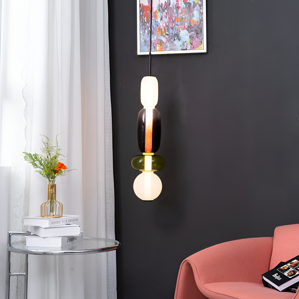 Sukkerglas Moderne Pendel - Dekorativ