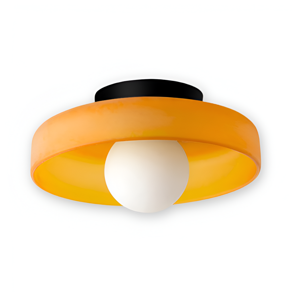 Minimalistisk Blank Plafond Loftslampe - Flushmount