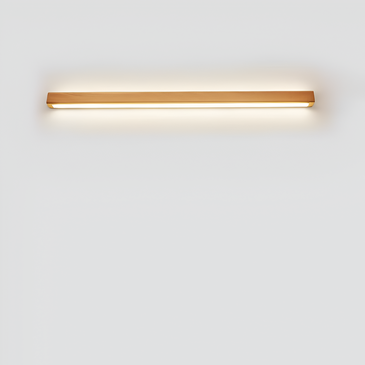 Væglampe i massivt træ med LED-lys - japansk stil