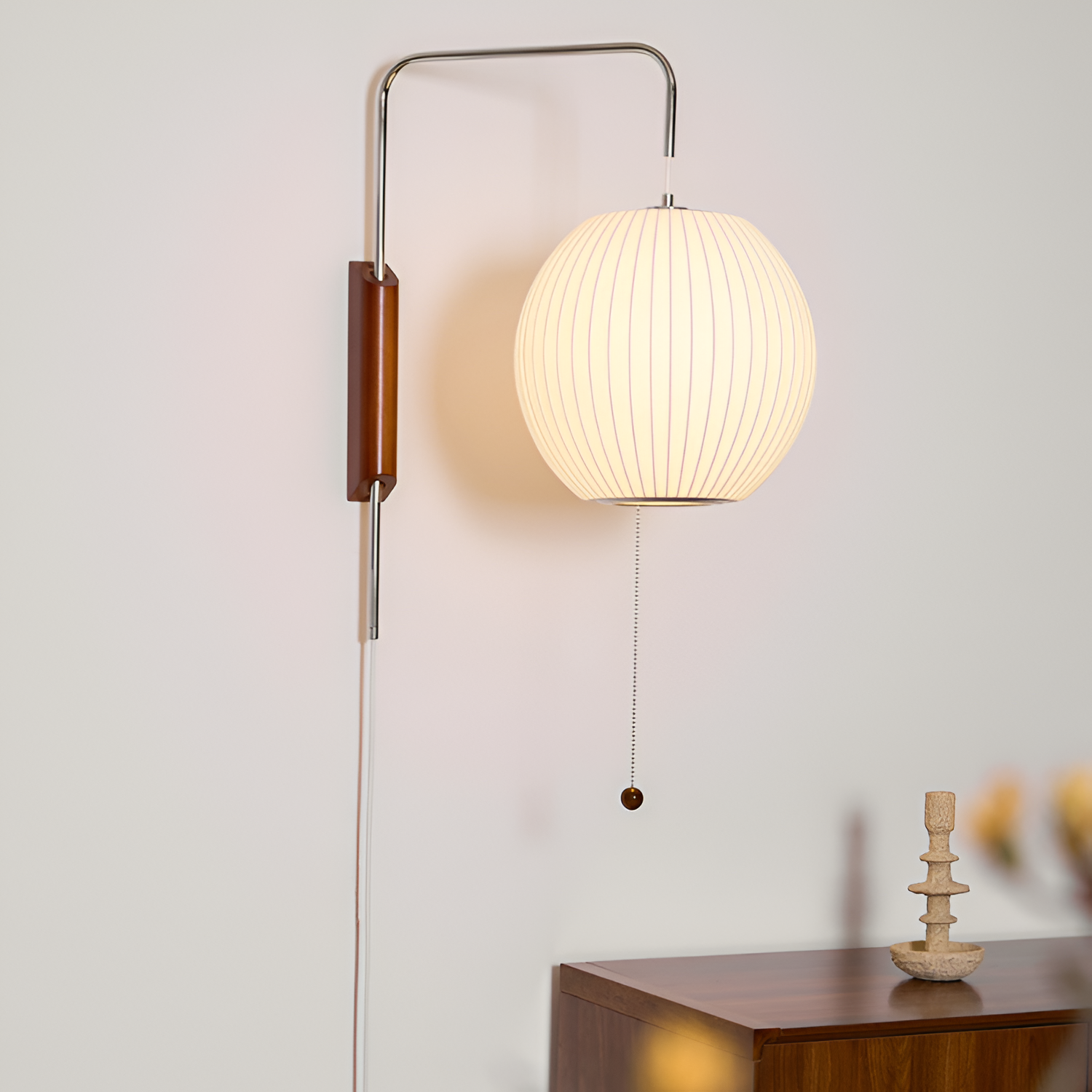 Boble Kugle Glas Væglampe - Moderne