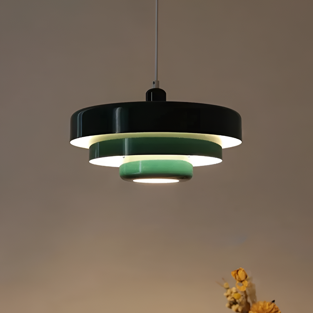 Minimalistisk Lagdelt Pendel - Geometrisk