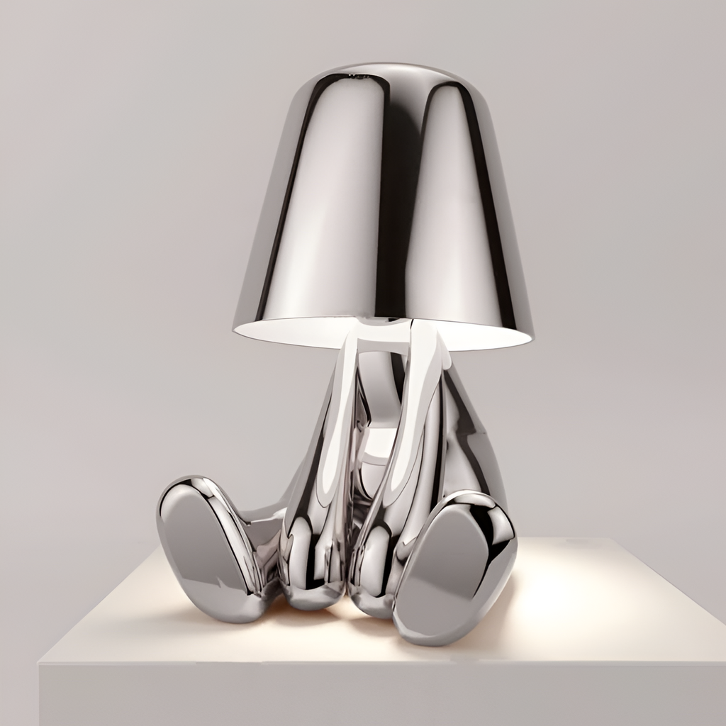 Moderne Skulpturel Bordlampe - Dekorativ