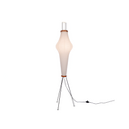 Minimalistisk Rispaper Gulvlampe - Nordisk