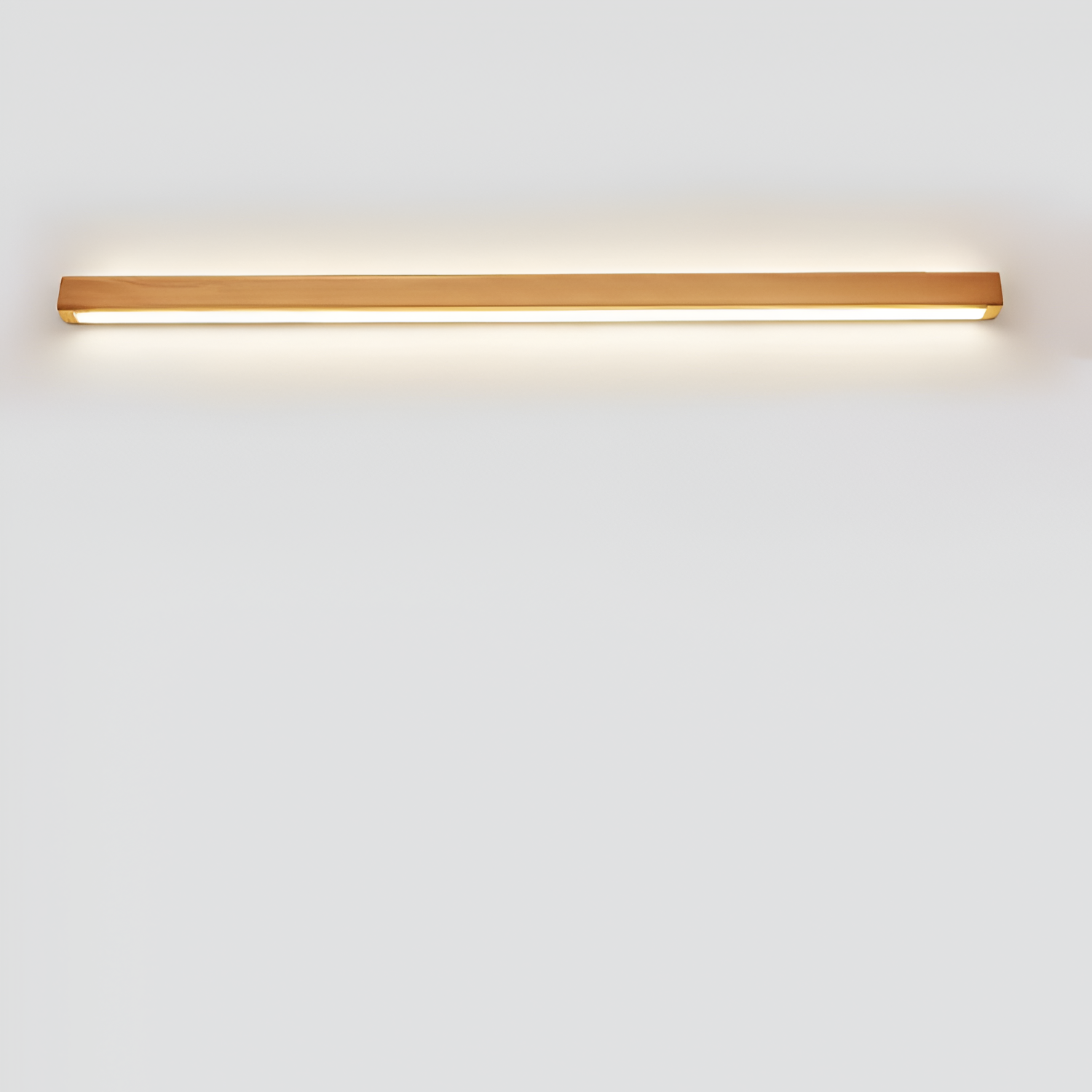 Væglampe i massivt træ med LED-lys - japansk stil