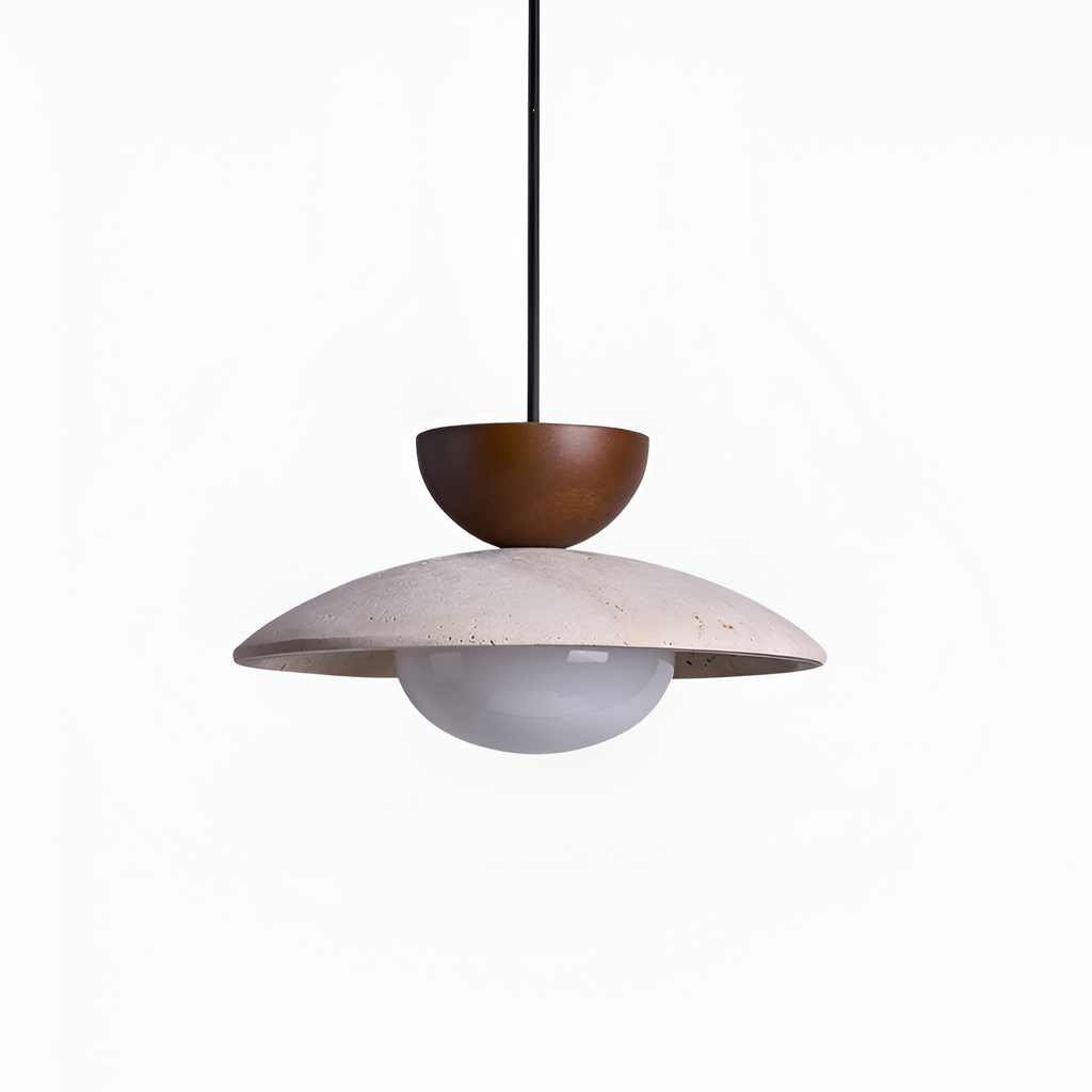 Tekstureret Industriel Pendel – Geometrisk