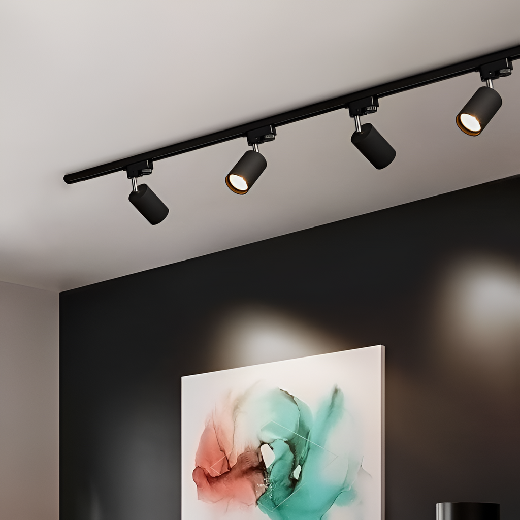 Minimalistisk Justerbart Skinnespot - Roterbar