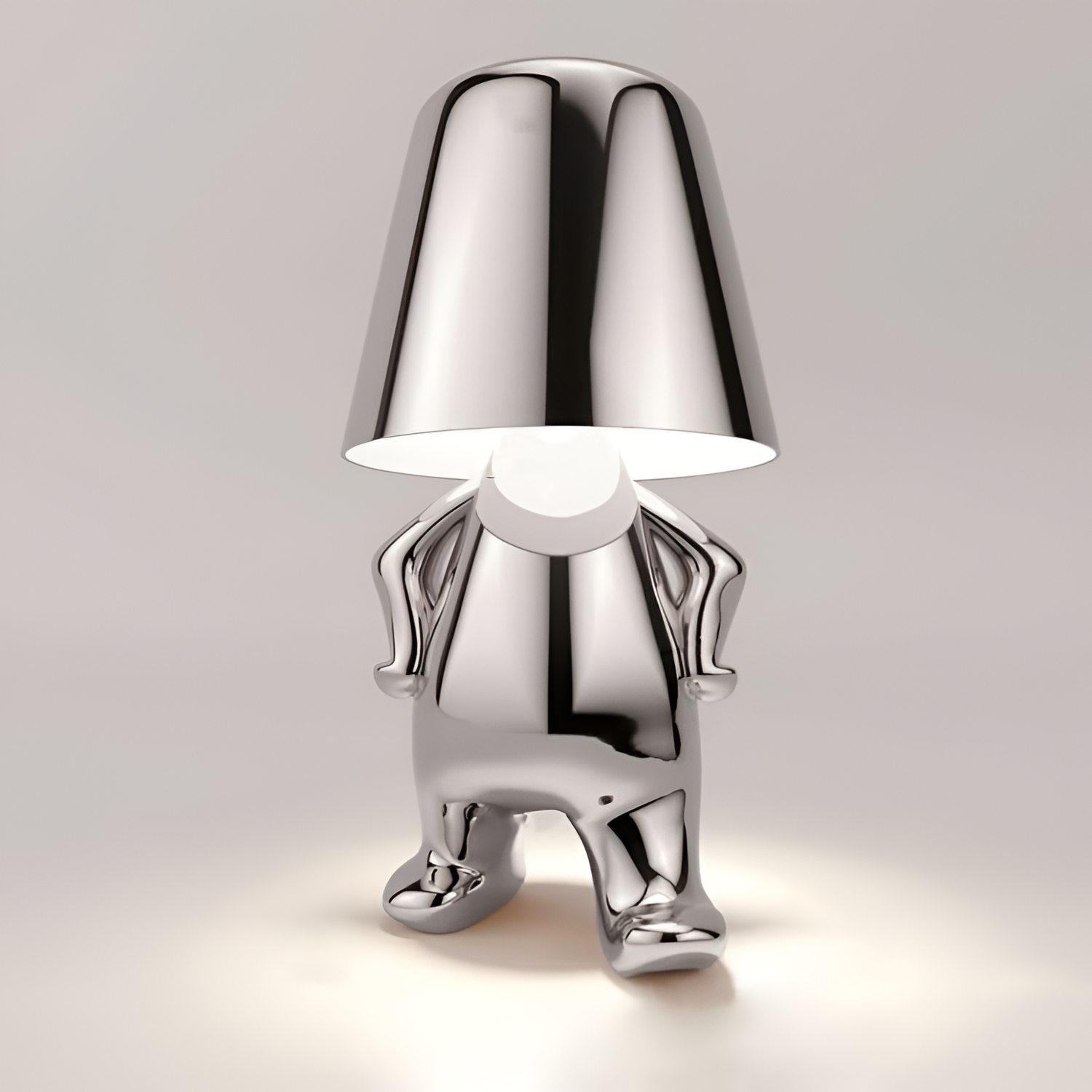 Moderne Skulpturel Bordlampe - Dekorativ
