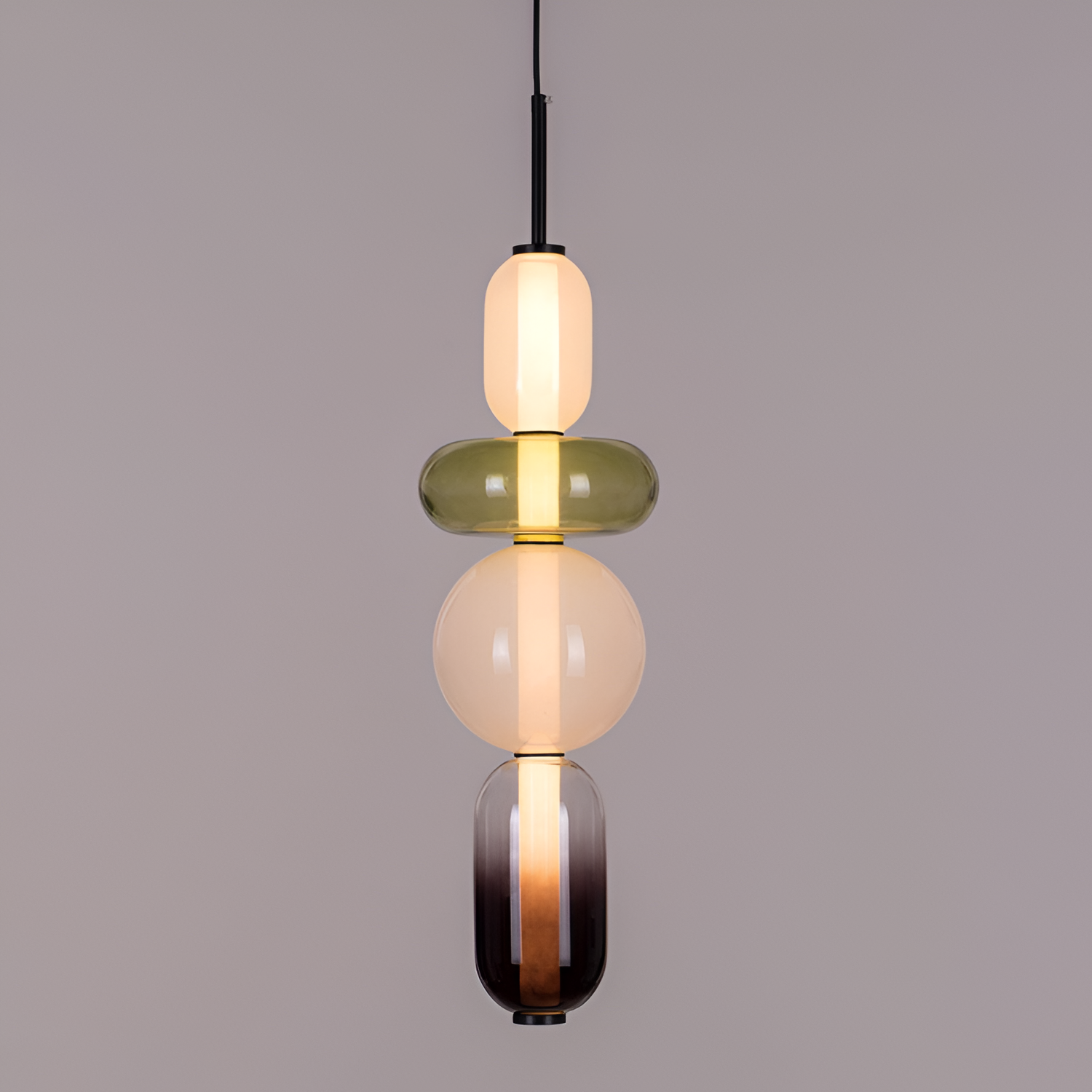 Sukkerglas Moderne Pendel - Dekorativ