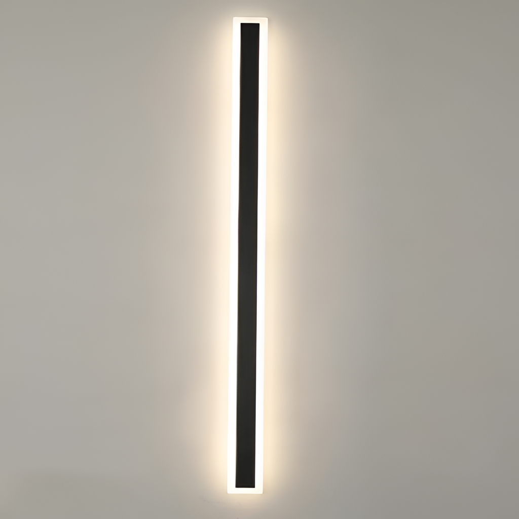Minimalistisk Lineær Væglampe - Moderne Vertikal Belysning