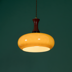 Retro Blankt Pendellampe - Dansk Vintage Stil