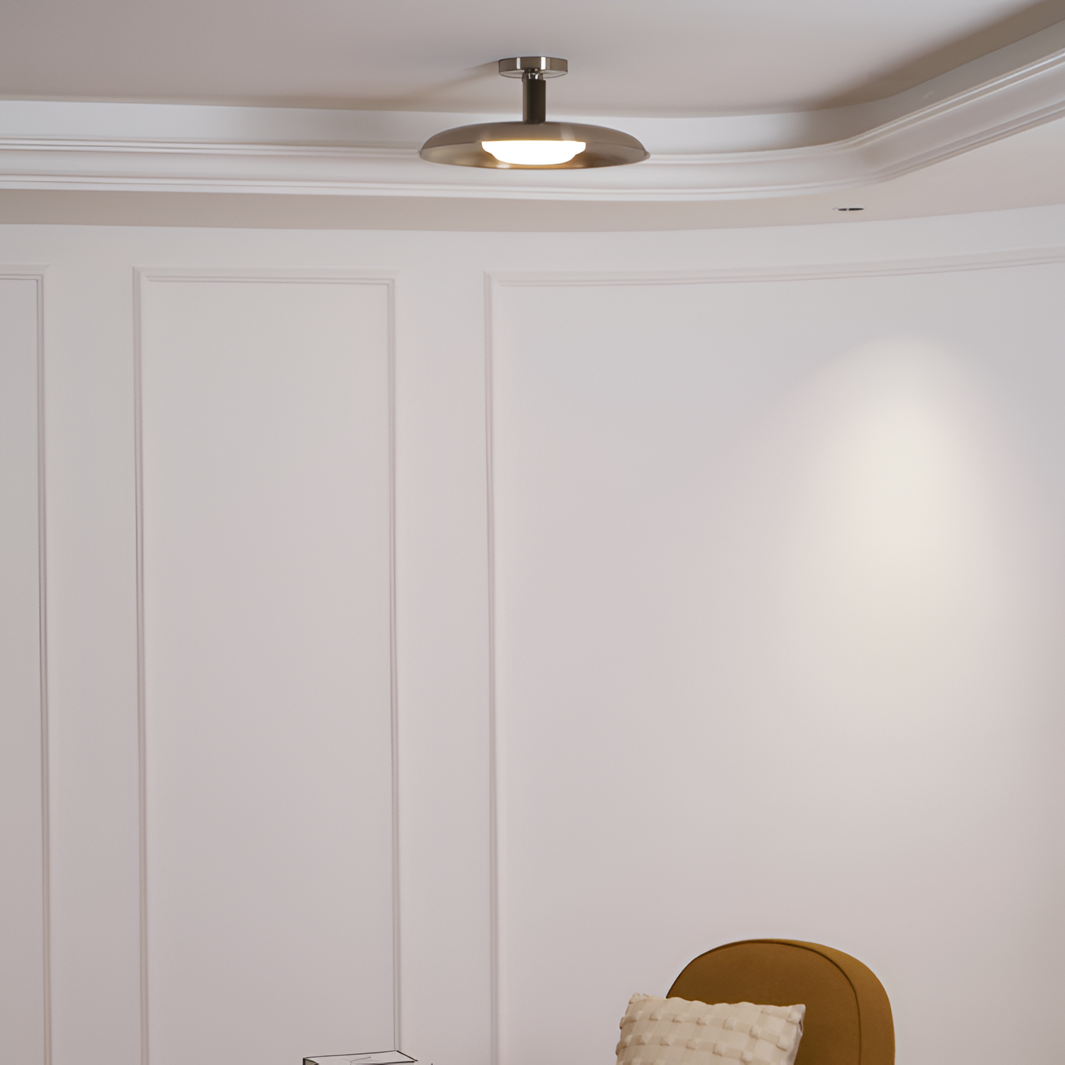 Antik Tekstureret Loftslampe - Minimalistisk