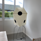 Geometrisk Papirlampe i Washi - Minimalistisk