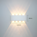 Moderne LED-væglampe – justerbar belysning