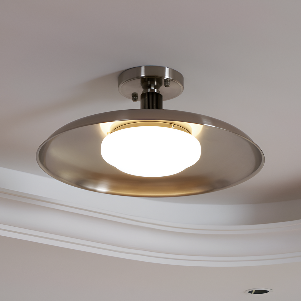 Antik Tekstureret Loftslampe - Minimalistisk