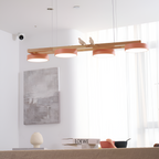 Nordisk Lineær Lysekrone - Minimalistisk