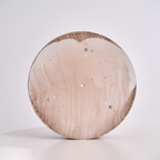Lagdelt Træ-Effekt Loftslampe - Minimalistisk
